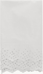 Tovaglia in cotone ricamata Juno