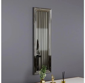 Specchio da parete BOSS 90x30 cm argento