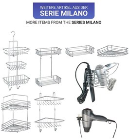 Mensola angolare per il bagno Milano - Wenko