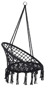 Sedia sospesa nera Hylla - Bonami Essentials