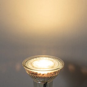 Set di 5 lampadine LED GU10 50mm dimmerabili in Kelvin trasparente 4,9W 400 lm 2200-3000K