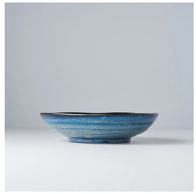 Piatto fondo in ceramica blu, ø 21 cm Indigo - MIJ