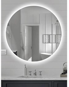 Specchio Tondo 60 Cm Retroilluminato Feridras "Luna"