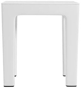 Set 2 pz Lello lo sgabello multiuso ad alta resistenza bianco effetto legno