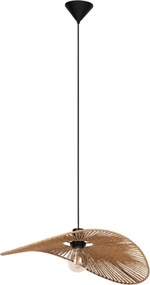 Eglo 31991 - Lampada a sospensione con cavo SIRUELA 1xE27/42W/230V 56 cm marrone/nero