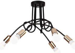 Lampada Paradise 5 Black Gold APP518-5C