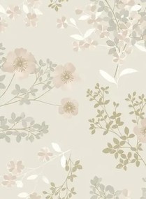 Florale Tapete Prairie Rose von Boras - 7231