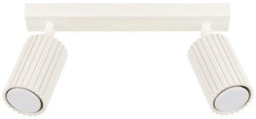 Faretto color crema 6,5x30 cm Gleam – Sollux