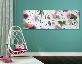 Stampa su tela – Natura morta magica di fiori