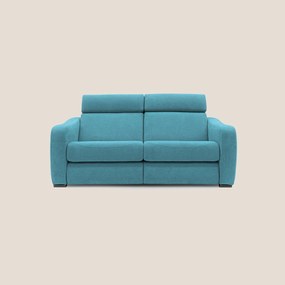 Gummy Divano con meccanismo relax elettrico azzurro