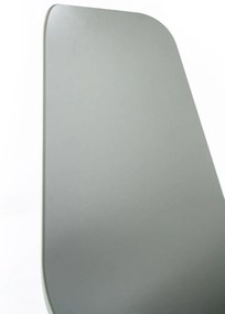 Sedia in polipropilene e gambe in metallo Grigio chiaro - Frida