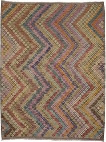 Kilim Tappeto 290x220 Grigio (Pakistan) Tessuto A Mano
