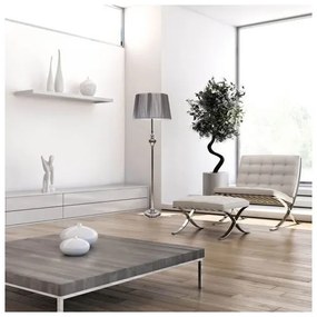 Lampada da terra GILLENIA 1xE27/60W/230V argento