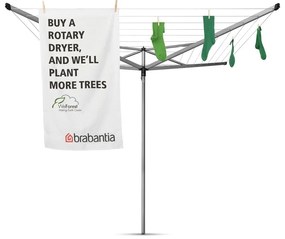 Stendino da giardino argentato 40 m Essential – Brabantia