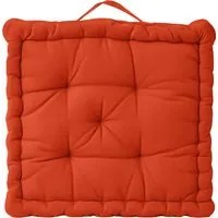 Cuscino materasso 45x45 cm arancione