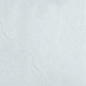 Piatto doccia semicircolare 90x90cm effetto pietra bianco - KAMALU