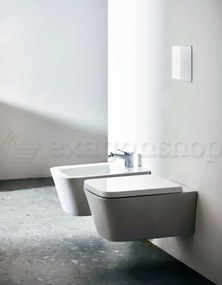 Ideal Standard Blend Cube Coppia Sanitari Sospesi Vaso AquaBlade E Bidet Completo Di Sedile Rallentato Bianco