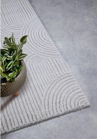 Passatoia color crema 80x240 cm Chappe Cream White - Elle Decoration