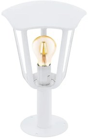 Eglo 98117 - Lampada da esterno MONREALE 1xE27/60W/230V IP44 altezza 335 bianco