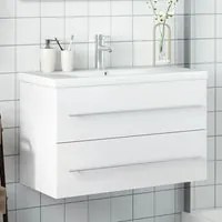 Mobile da Bagno con Lavabo Bianco 3278776