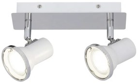 Rabalux 5498 - LED Faretto da bagno STEVE 2xGU10/4,5W/230V
