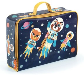 Valigia - universo, astronauti