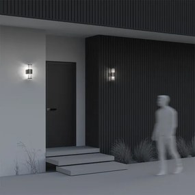 Maytoni O576WL-02GR - Applique da esterno BRONX 2xE27/60W/230V IP54 antracite