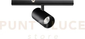 Stick spot single led cob bridgelux 10 w 36° 840 lm 2700 k nero