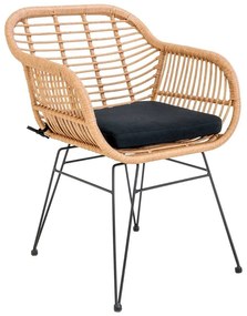 Set di 2 sedie da giardino in rattan artificiale Trieste - House Nordic