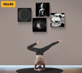 Set di quadri – Buddha tranquillo