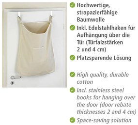 Porta Cesto per biancheria, 65 l Canguro - Wenko