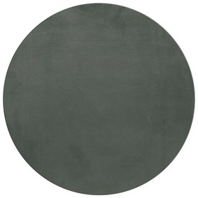 Tappeto rotondo lavabile verde ø 120 cm Pouffy - Ayyildiz Carpets