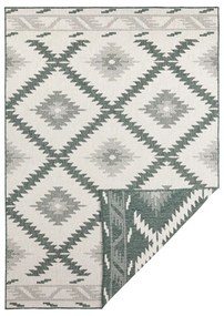 Tappeto da esterno verde e crema , 230 x 160 cm Malibu - NORTHRUGS