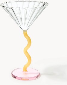 Bicchieri da martini in vetro borosilicato Curve 2 pz