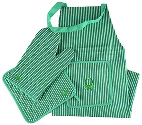 Grembiule Benetton Verde (3 pcs)
