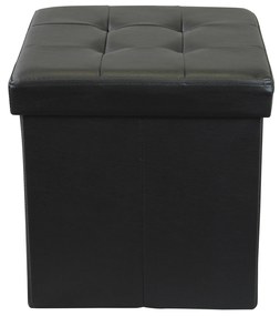 ZARA - pouf quadrato in ecopelle