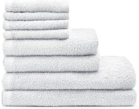 Set di asciugamani per viso e corpo con asciugatura rapida bianchi in cotone 8 pz Quick Dry – Catherine Lansfield