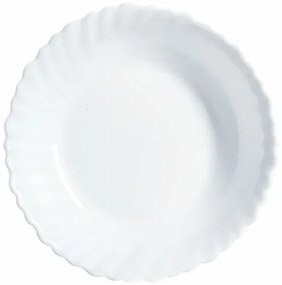 Piatto da Dolce Luminarc Feston Bianco Vetro (Ø 18,5 cm)