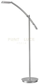 Verona piantana led acciaio satinato touch dimmer h. 130cm