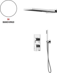 Kit incasso doccia Soffio c/GBOX bianco