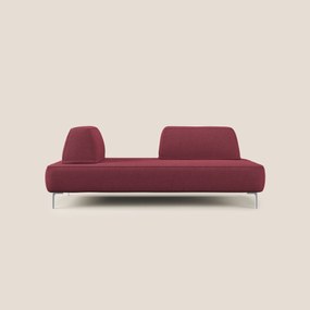 Newton divano modulare con schienali movibili T07 rosso