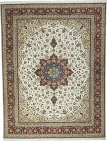 Tabriz Tappeto persiano 300x400 Beige (Iran) Annodato A Mano