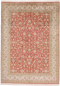 Cashmere Silk Tappeto orientale 160 x 220 (Indian) Annodato A Mano