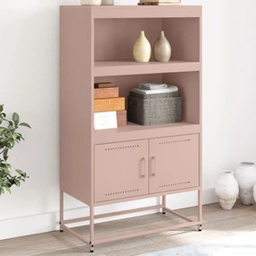 Credenza Giallo Senape 68,5x38,5x107 Cm İn Acciaio /