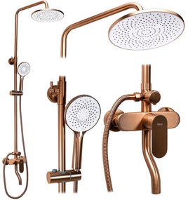 Set doccia REA DROP Brush Copper
