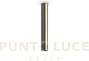 Look led round applique d.3cm 5w on-off 600 lm 3000 k 20cm ottone