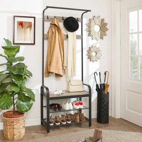 Appendiabiti da terra NAVOR marrone/nero