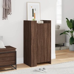 Scarpiera Rovere Marrone 52x37,5x100 Cm İn Legno Multistrato /