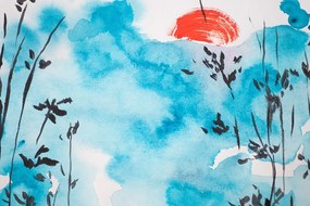 Quadro su tela – Pittura del cielo giapponese
