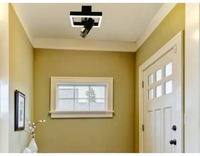 Plafoniera LED dimmerabile LED/50W/230V 3000-6500K nero + telecomando